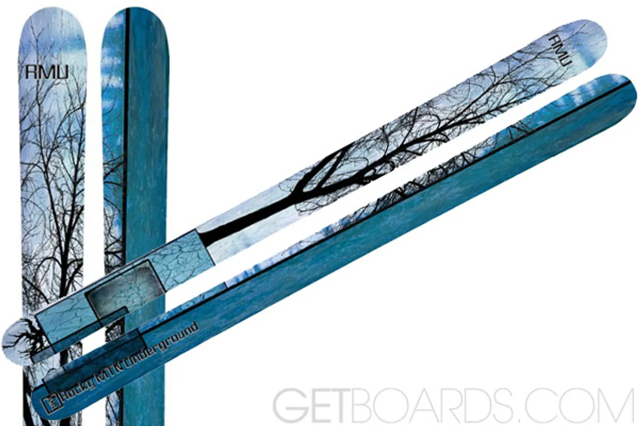 Rocky Mountain Underground Blue Light Special Skis 2013