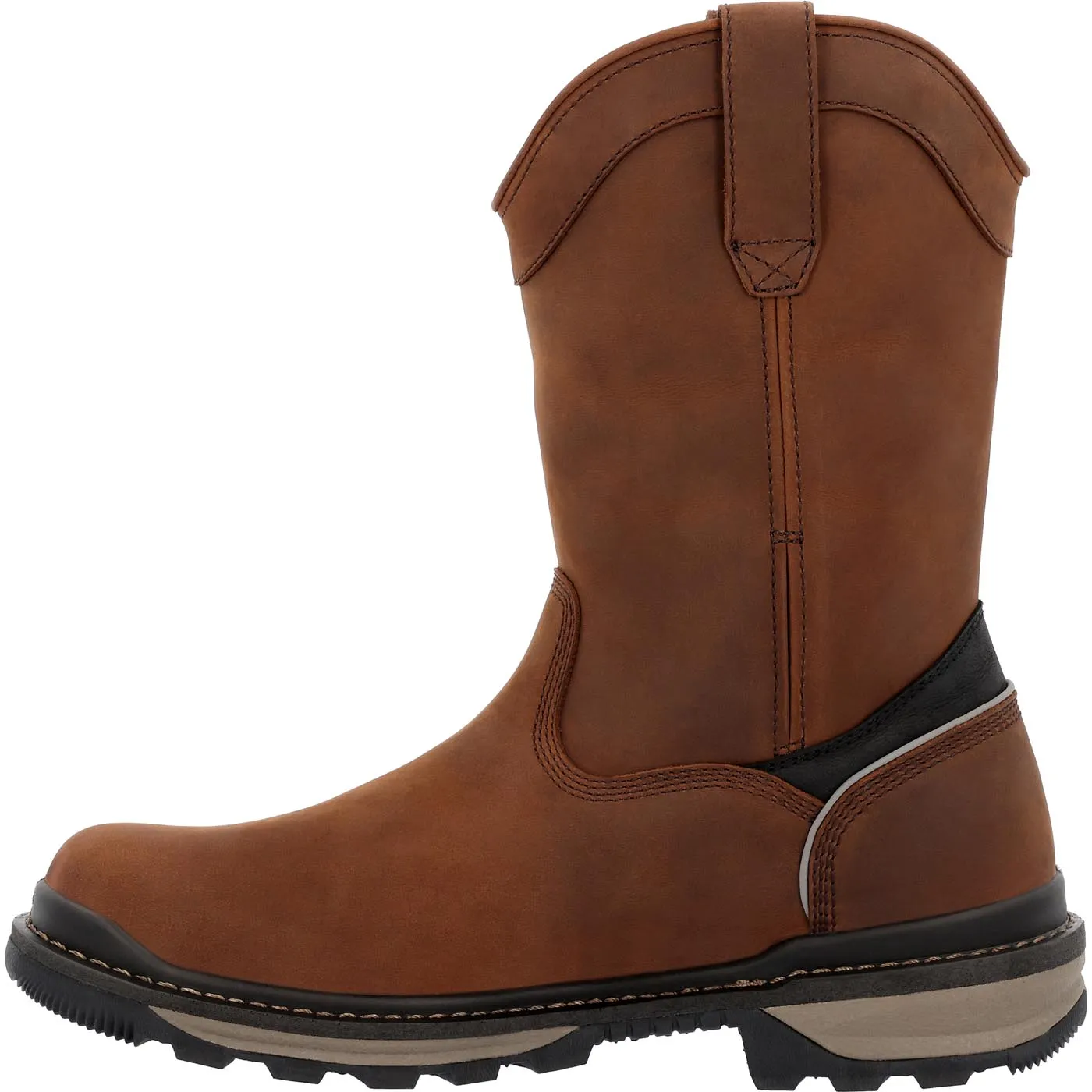 Rocky Rams Horn Waterproof Composite Toe Pull-On Work Boot