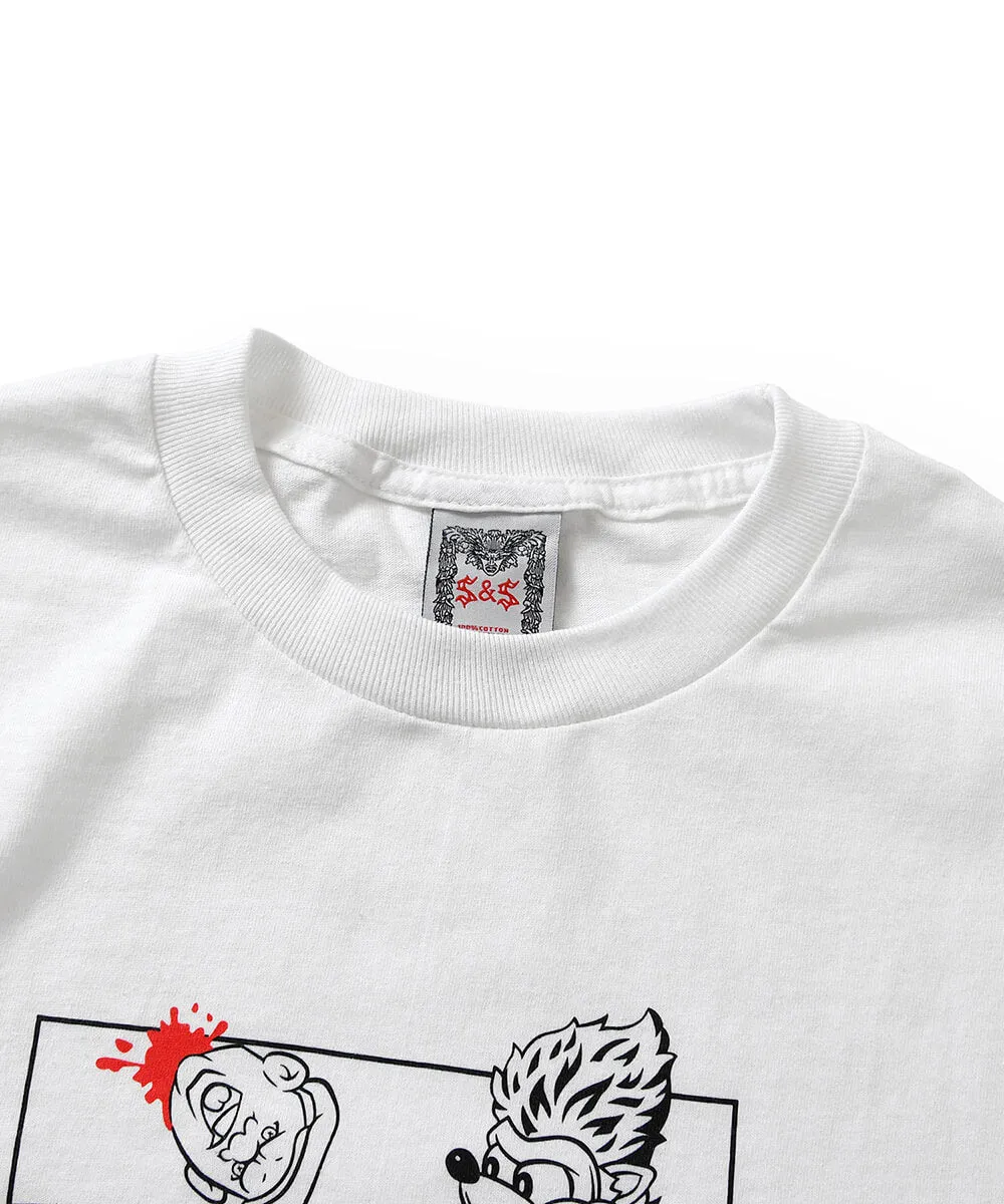 Saints & Sinners Rocky S/S Tee White