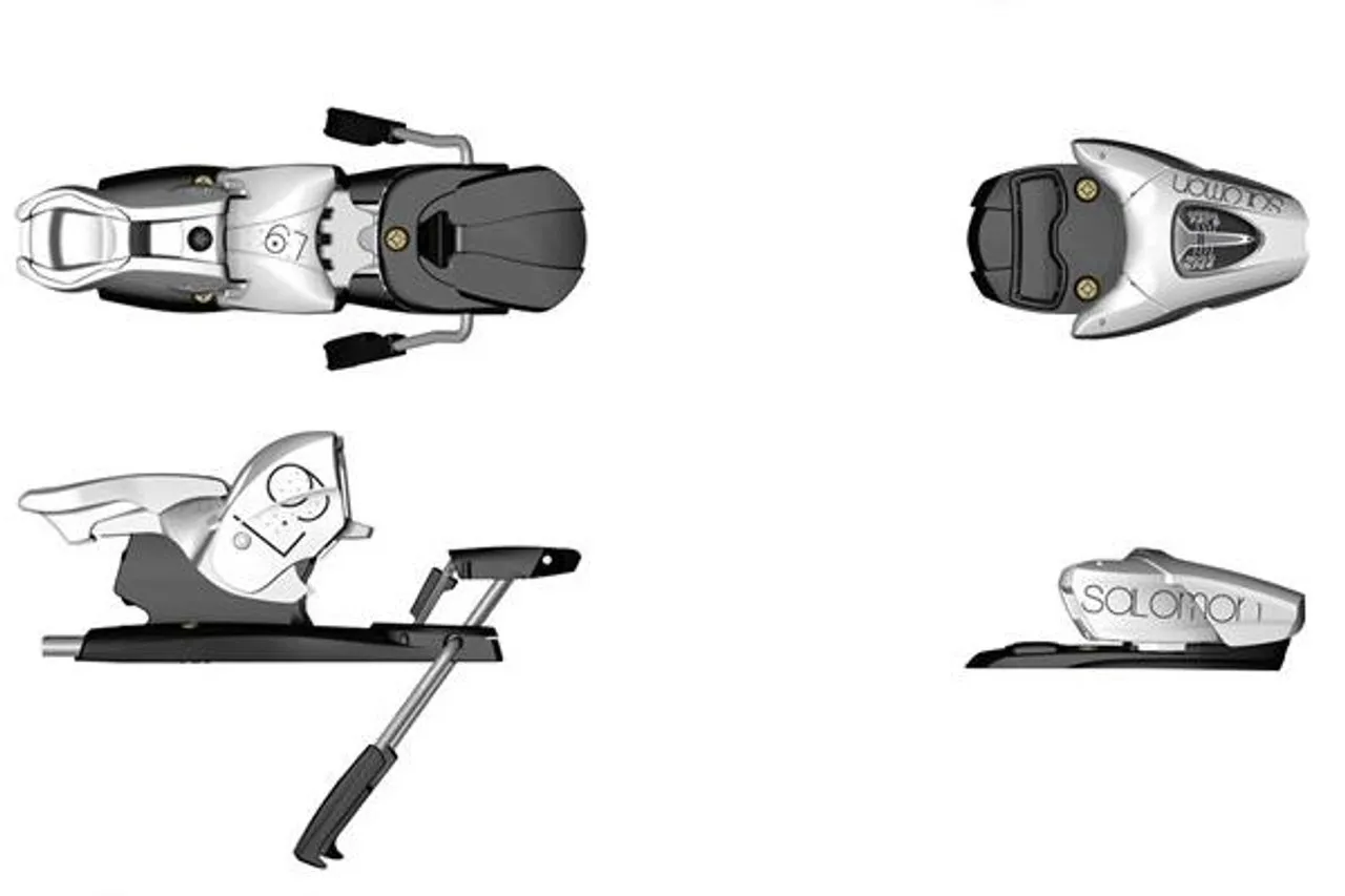 Salomon L9 W Ski Bindings 2012