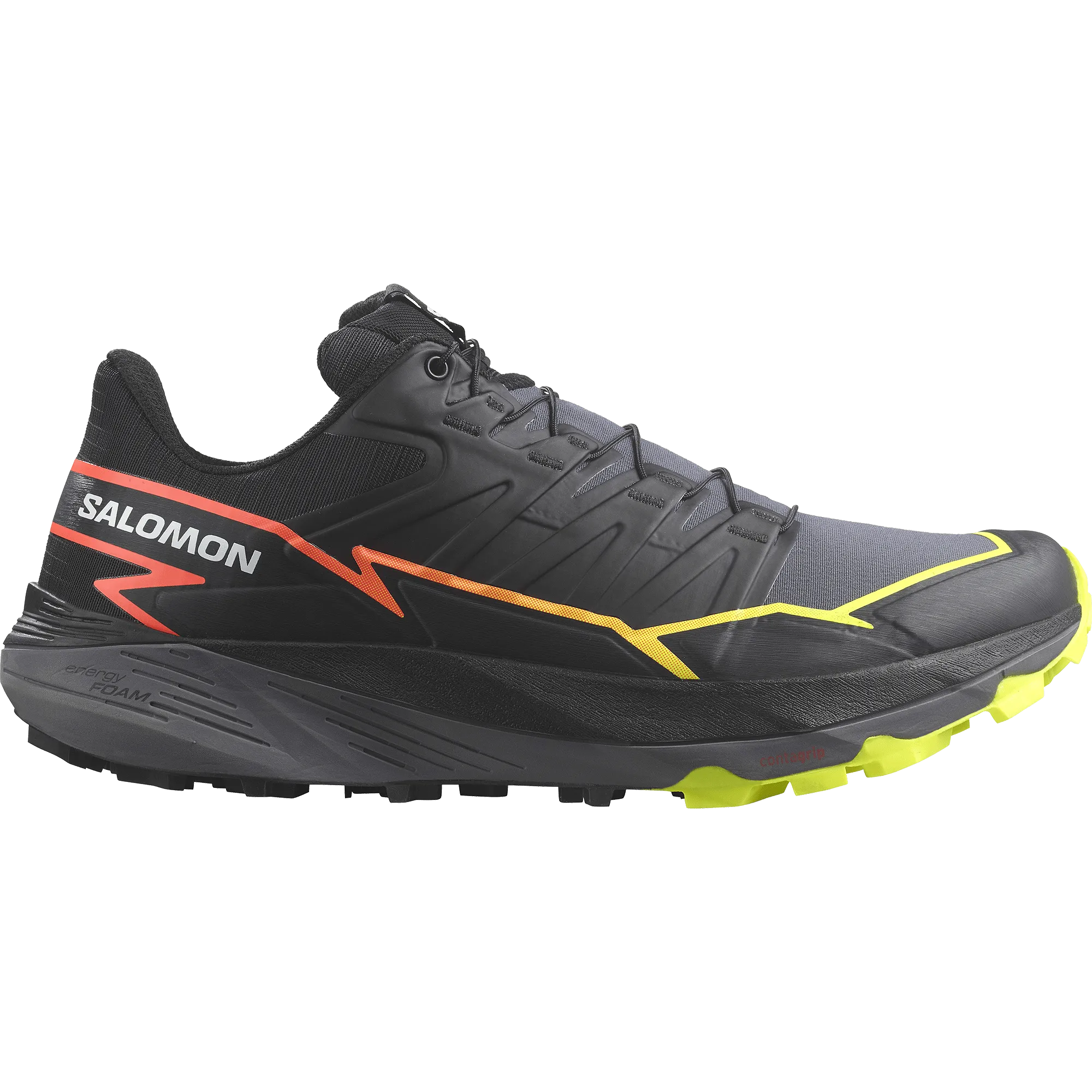 Salomon Thundercross Men's Trail Shoes AW23 Black/Quiet Shade/Fiery Coral