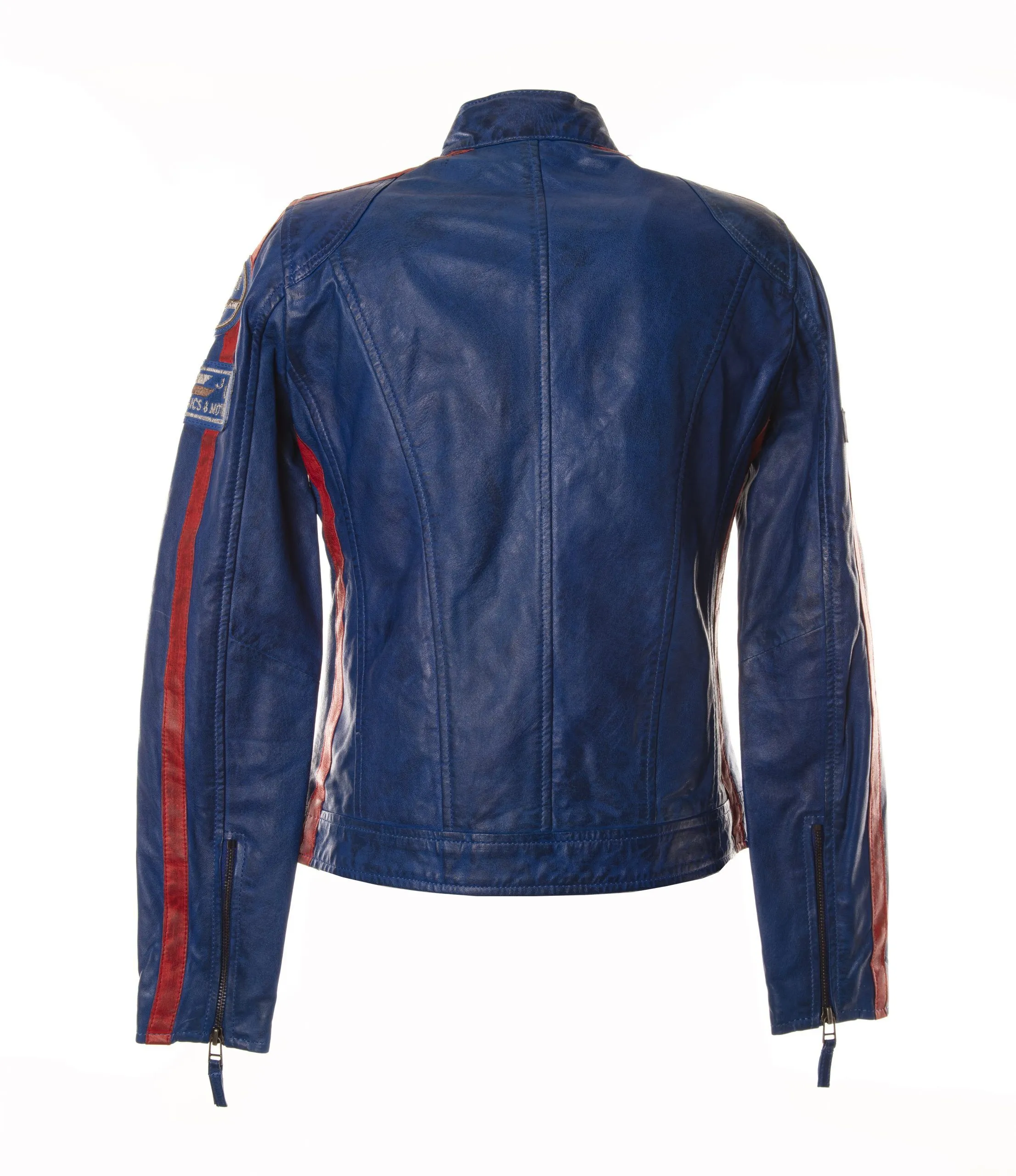 San Remo - Ocean Blue - Second Skin Leather and Sheepskin Clothing<