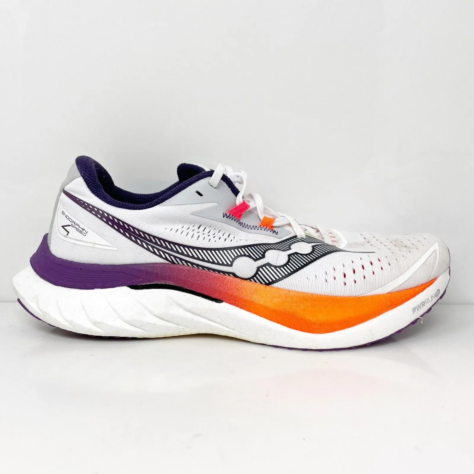 Saucony Mens Endorphin Speed 4 S20940-129 White Running Shoes Sneakers Size 11