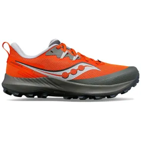 Saucony Men's Peregrine 14 Trail Running Shoes Pepper / Bough