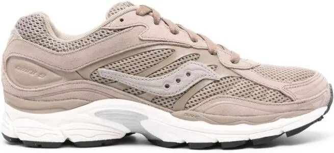 Saucony Progrid Omni 9 Premium panelled sneakers Neutrals