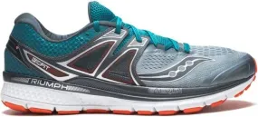 Saucony Triumph ISO 3 Grey Blue Red sneakers