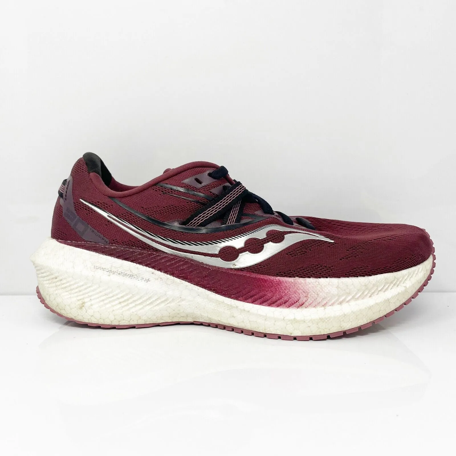 Saucony Womens Triumph 20 S10760-21 Red Running Shoes Sneakers Size 8 W