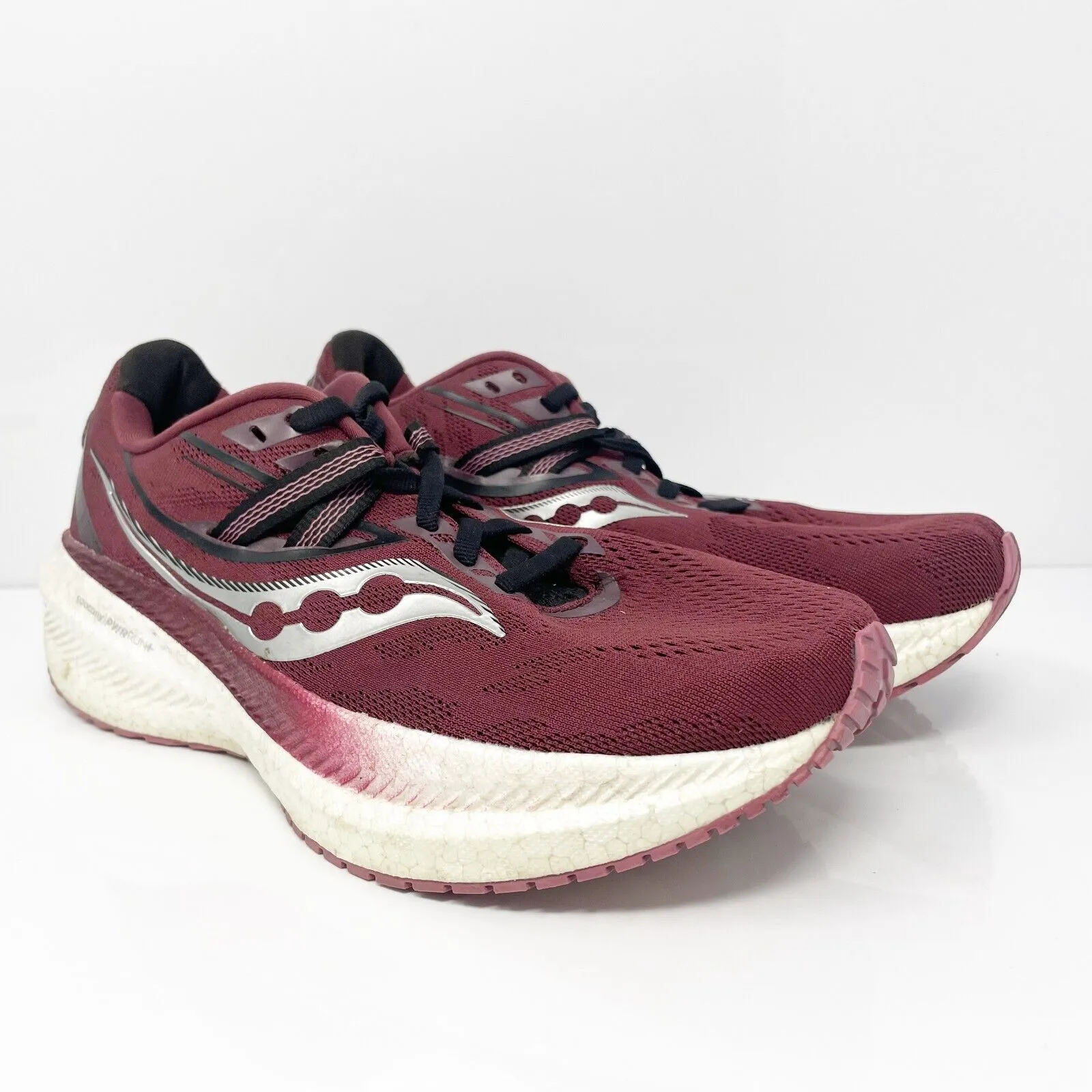 Saucony Womens Triumph 20 S10760-21 Red Running Shoes Sneakers Size 8 W