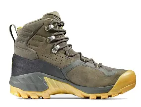 shoes Mammut Sapuen High GTX - Dark Tin/Amber Green - women´s