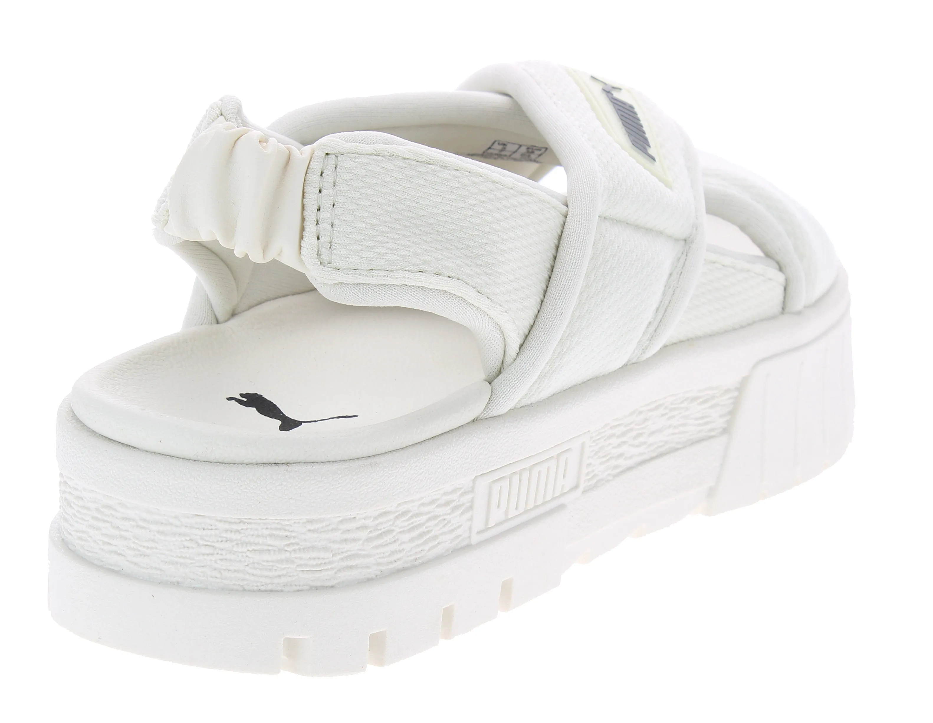 shoes Puma Mayze Sandal - Marshmallow/Puma Black - women´s