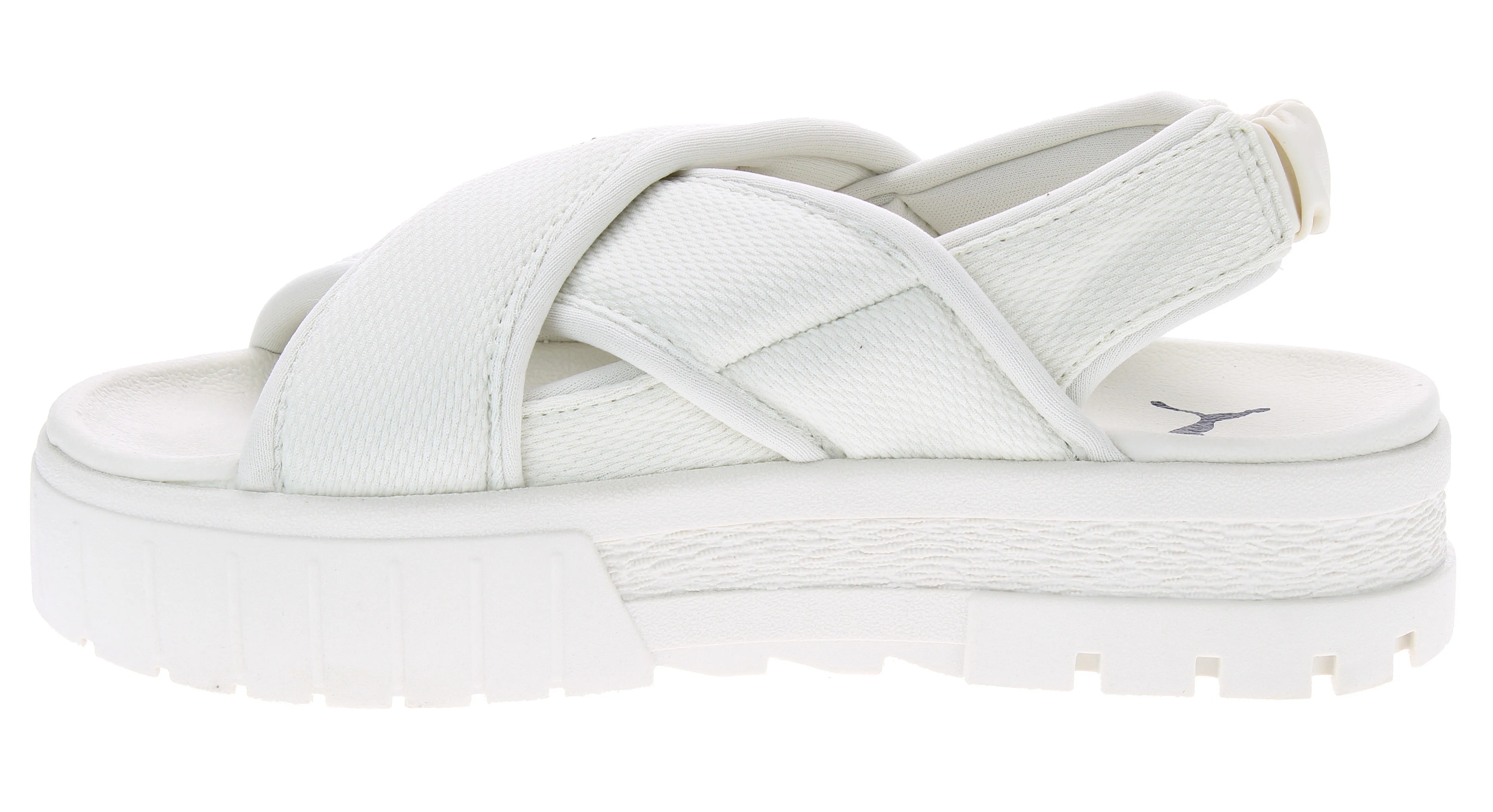 shoes Puma Mayze Sandal - Marshmallow/Puma Black - women´s