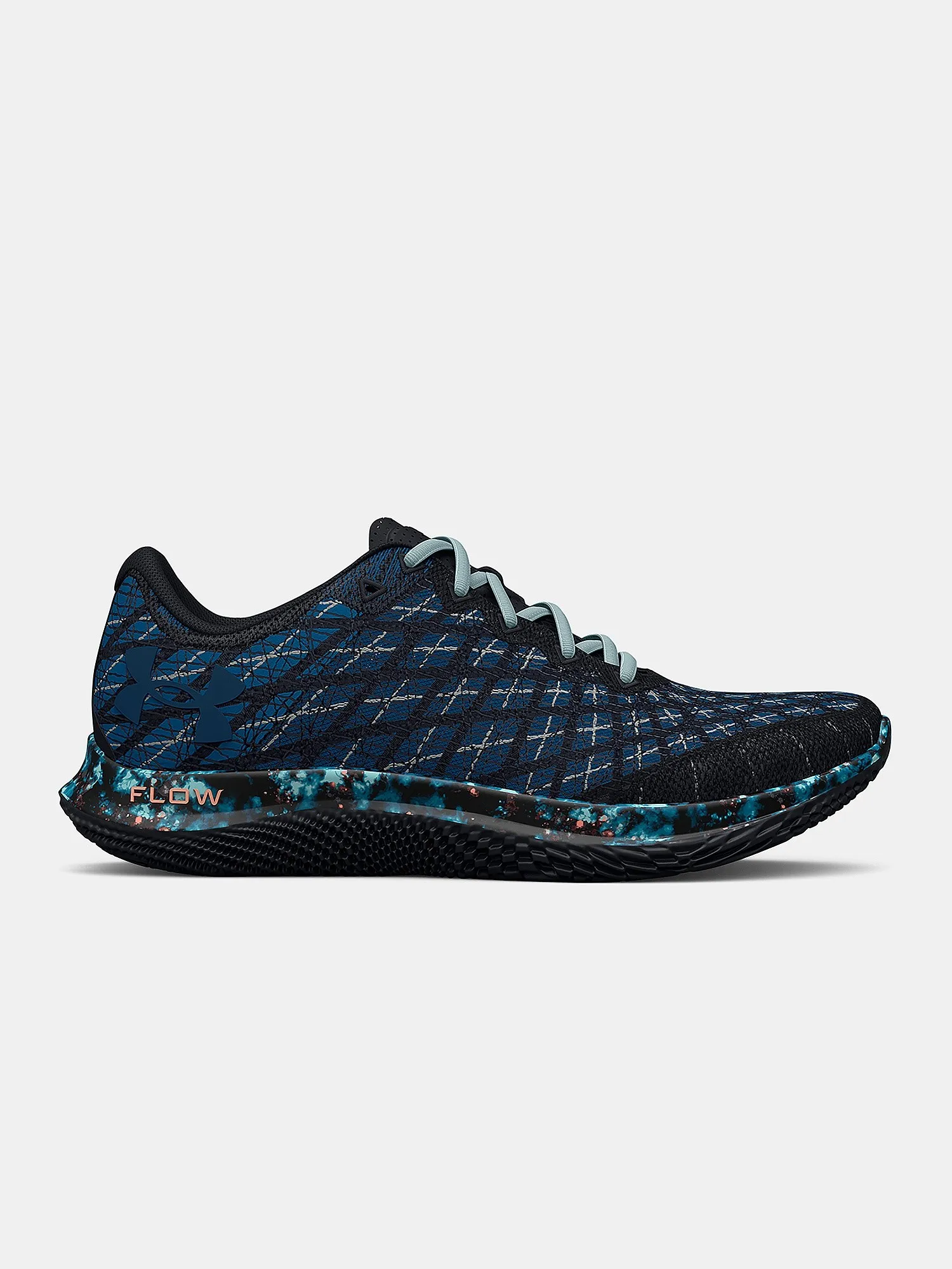 shoes Under Armour Flow Velociti Wind 2 DSD - Black/Petrol Blue - women´s