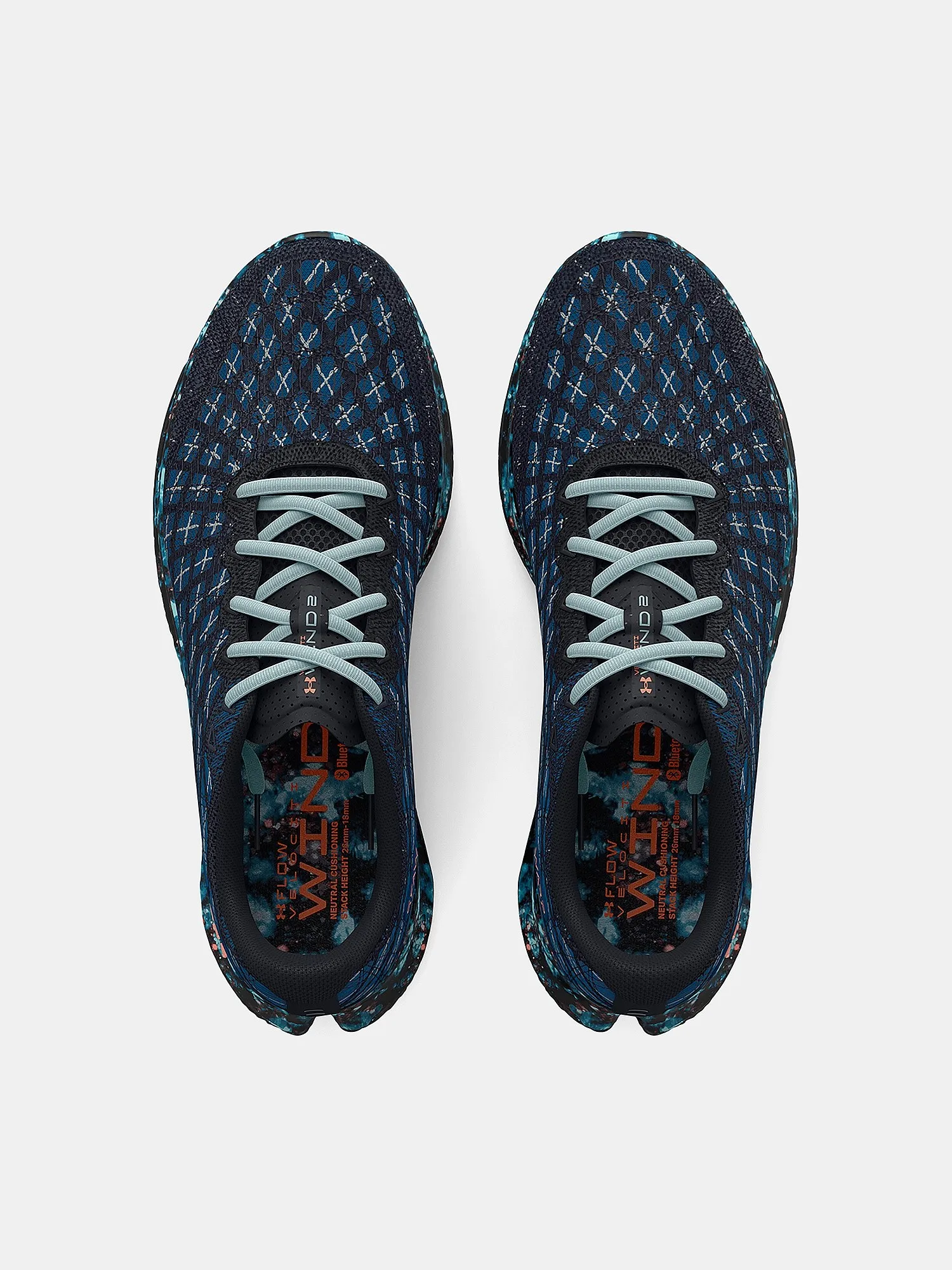 shoes Under Armour Flow Velociti Wind 2 DSD - Black/Petrol Blue - women´s