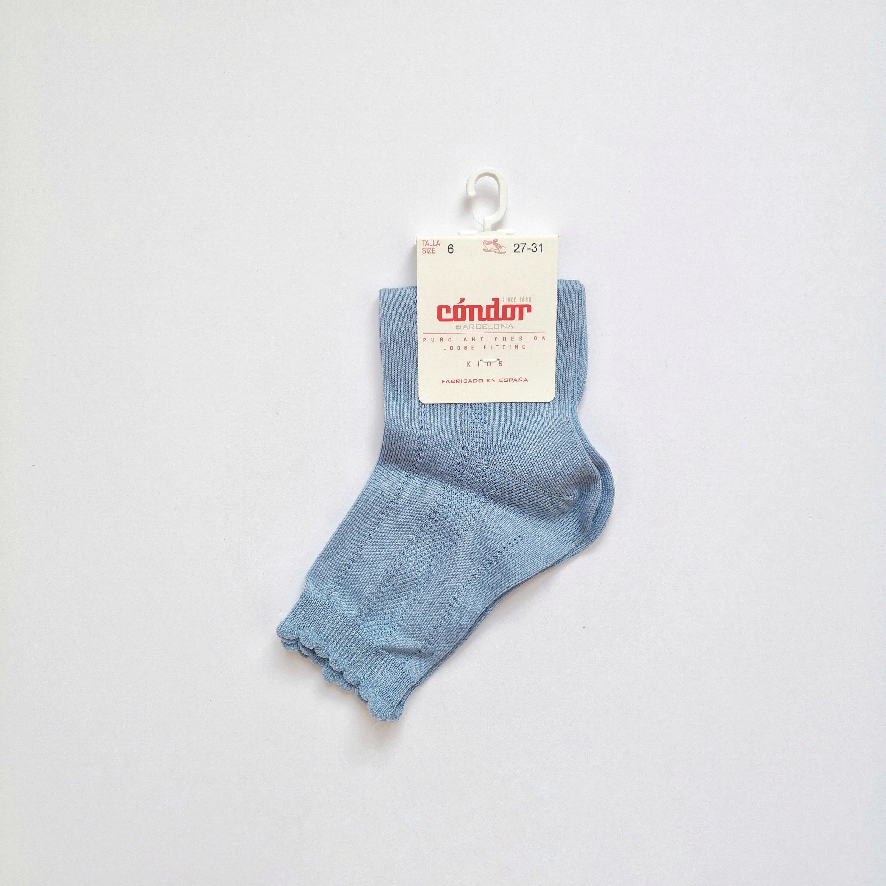 Short socks -AZULADO(446)