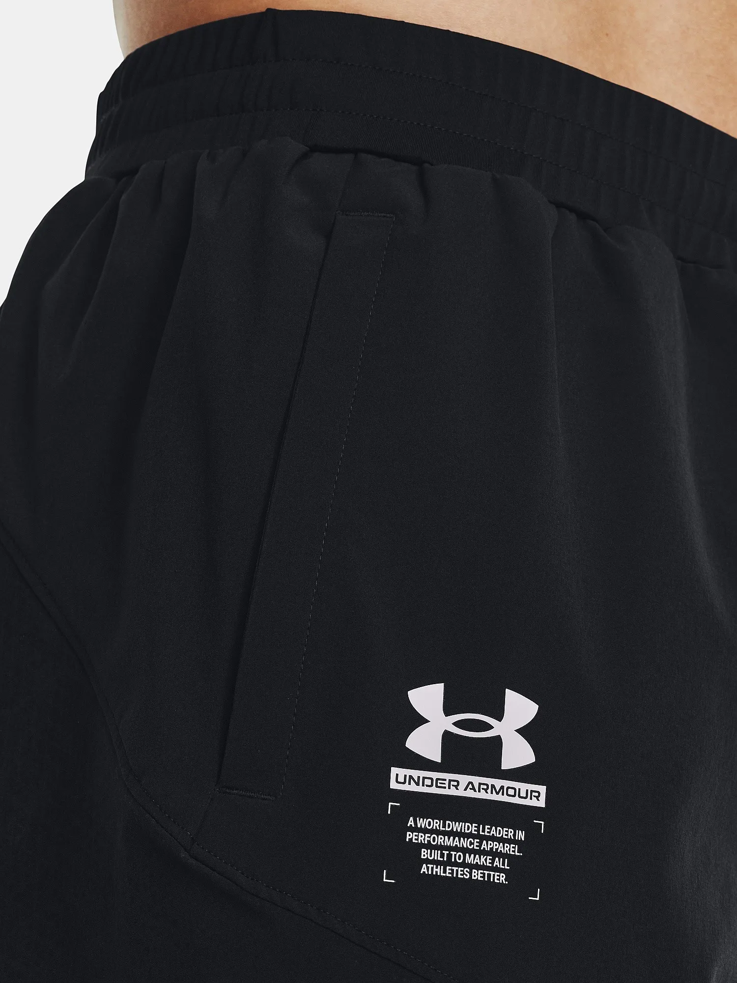 shorts Under Armour Armourprint Woven - Black - men´s