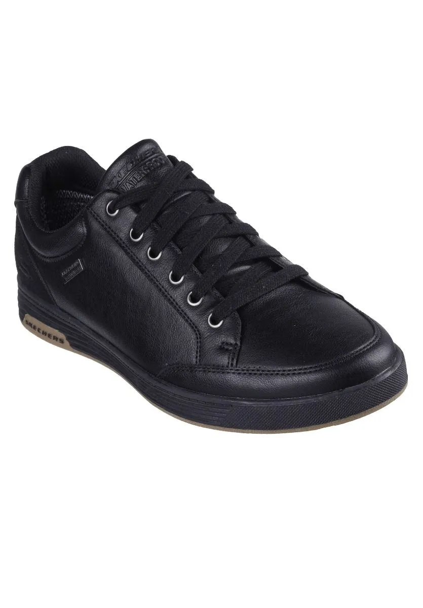 Skechers Cavell Sparkman Lace Up Shoes Black