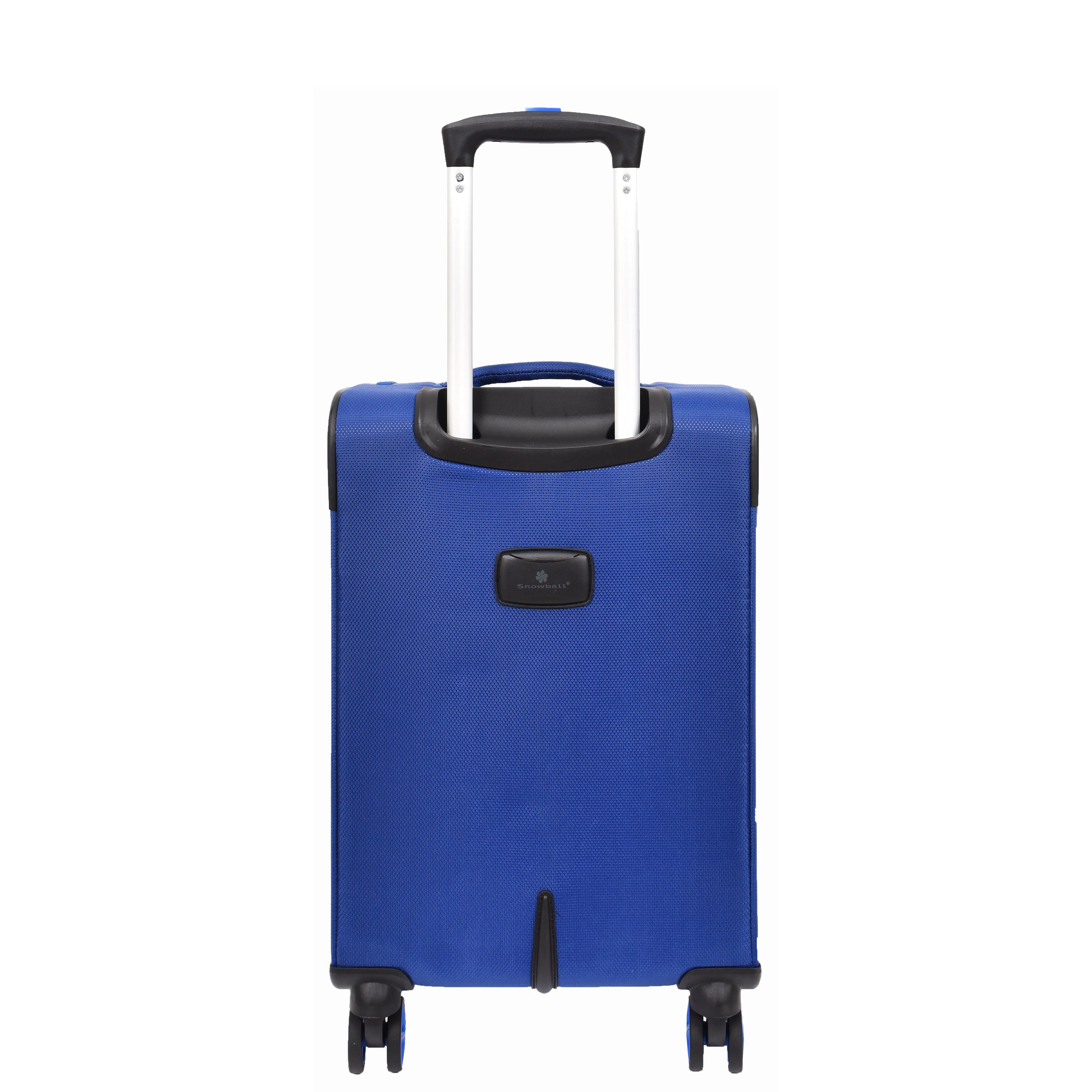 Soft Suitcase 8 Wheel Expandable Lightweight Orion Cabin Size Bags Navy