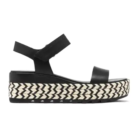 Sorel Cameron Flatform Sandal (Women) - Black