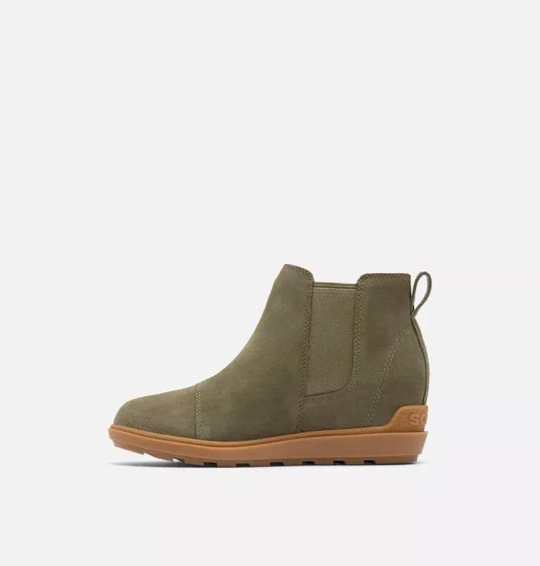 Sorel Evie II Chelsea Boot Stone Green Gum Women's