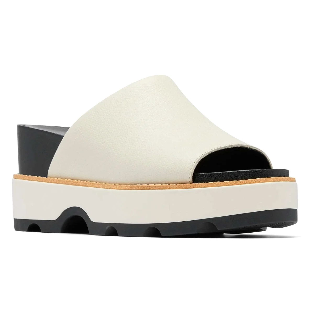 Sorel Women's Joanie IV Slide Wedge Chalk/Black