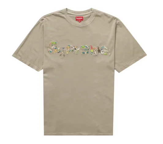 Supreme Animal Kingdom S/S Top Dusty Tan