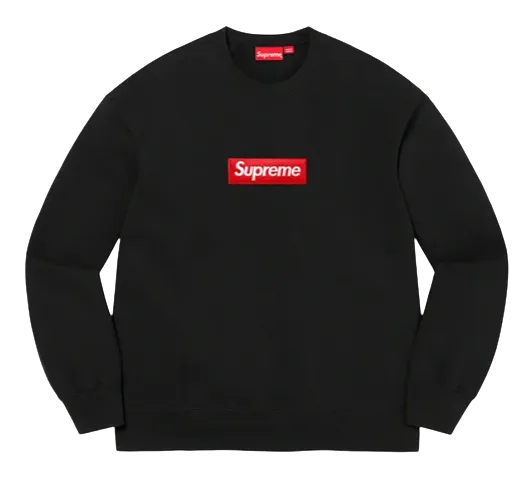 Supreme Box Logo Crewneck (FW22) Black