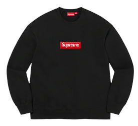 Supreme Box Logo Crewneck (FW22) Black