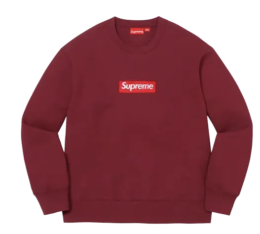 Supreme Box Logo Crewneck (FW22) Cardinal