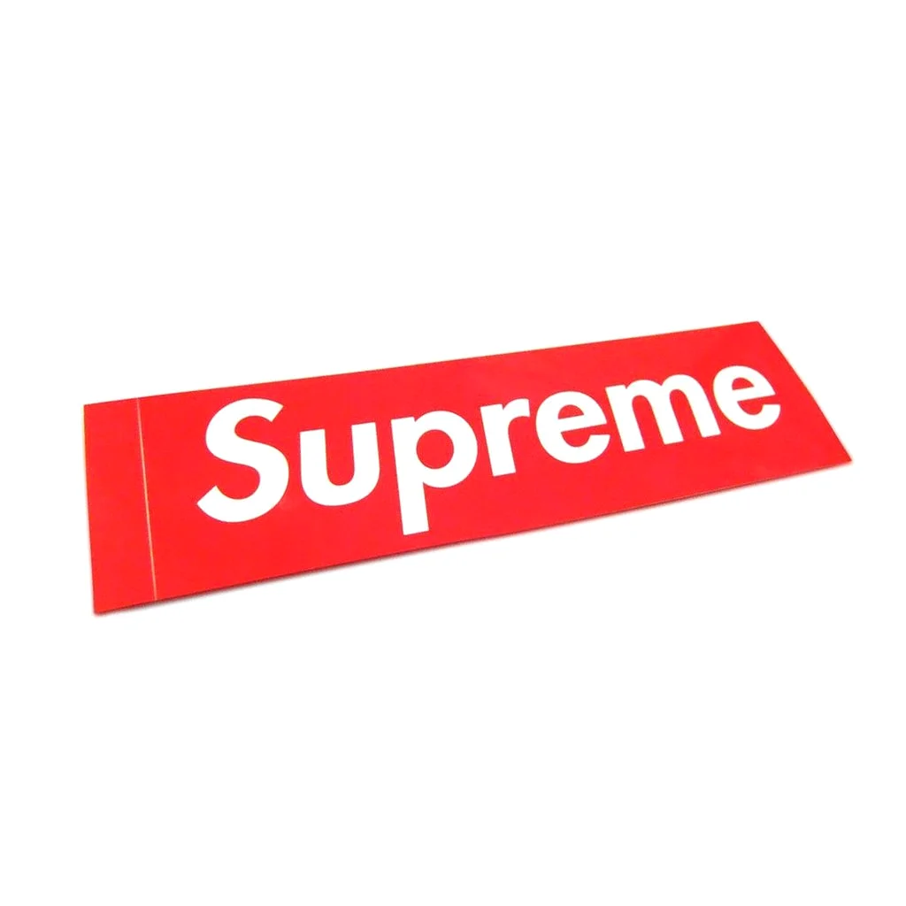 SUPREME Classic Box Logo Waterproof Sticker