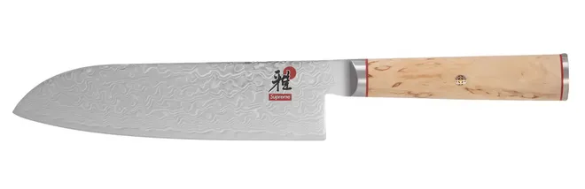 Supreme Miyabi Birchwood Santoku 7 Knife Birchwood