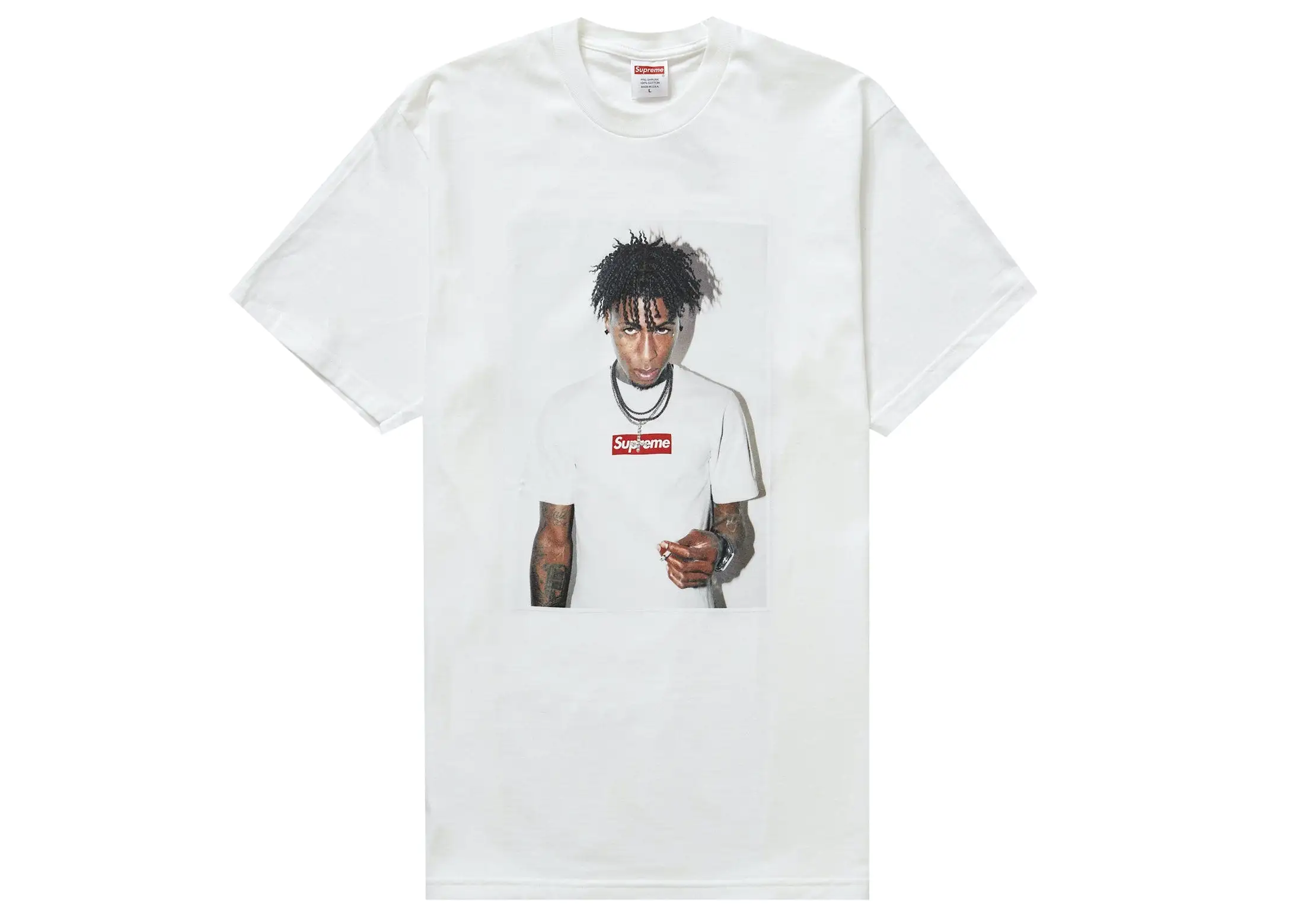 Supreme NBA Youngboy Tee White