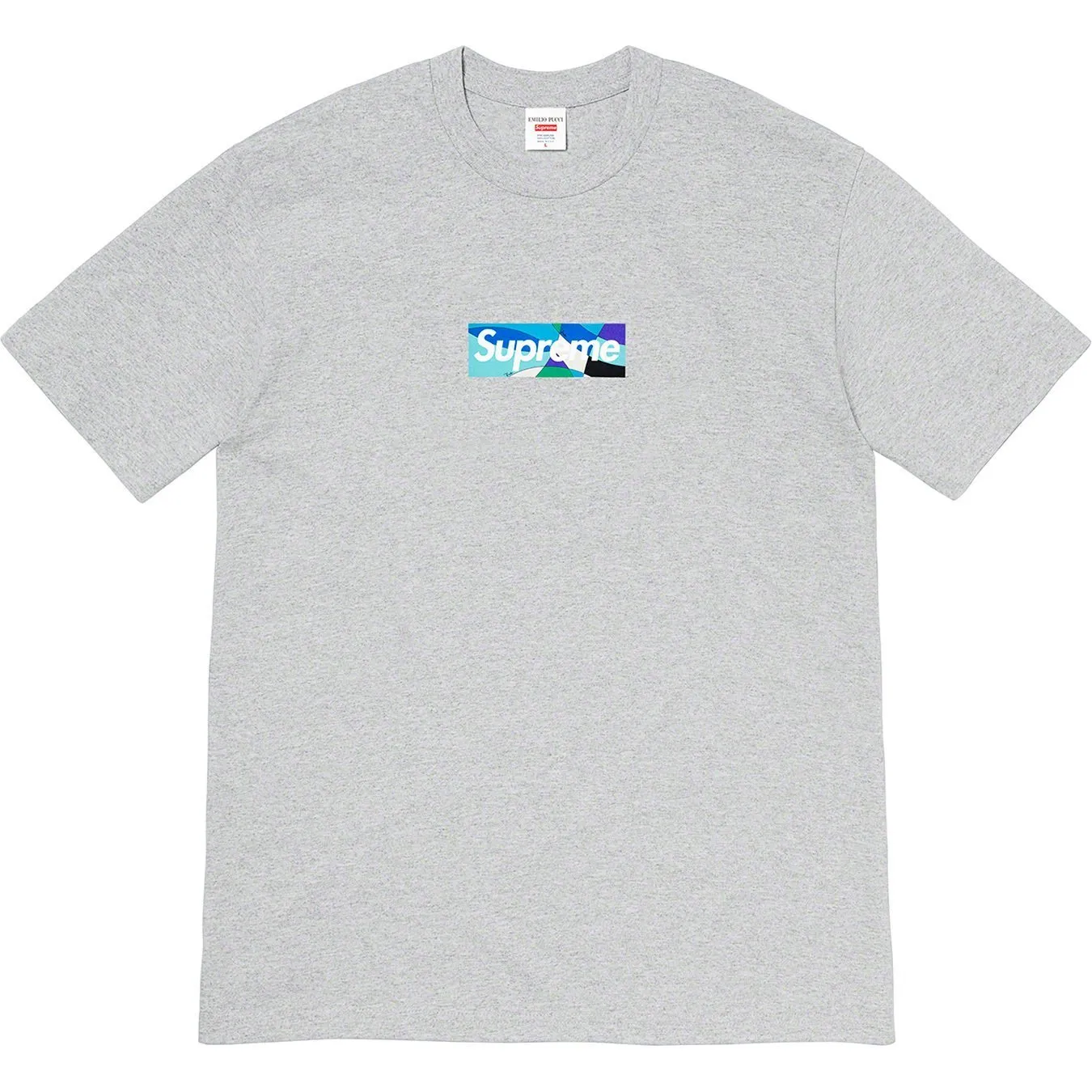 Supreme  |Supreme Emilio Pucci Box Logo Tee