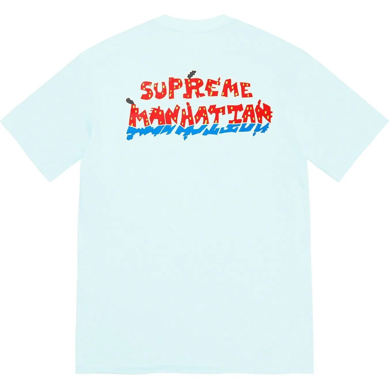 Supreme  |Unisex Street Style U-Neck Plain Cotton Short Sleeves Logo