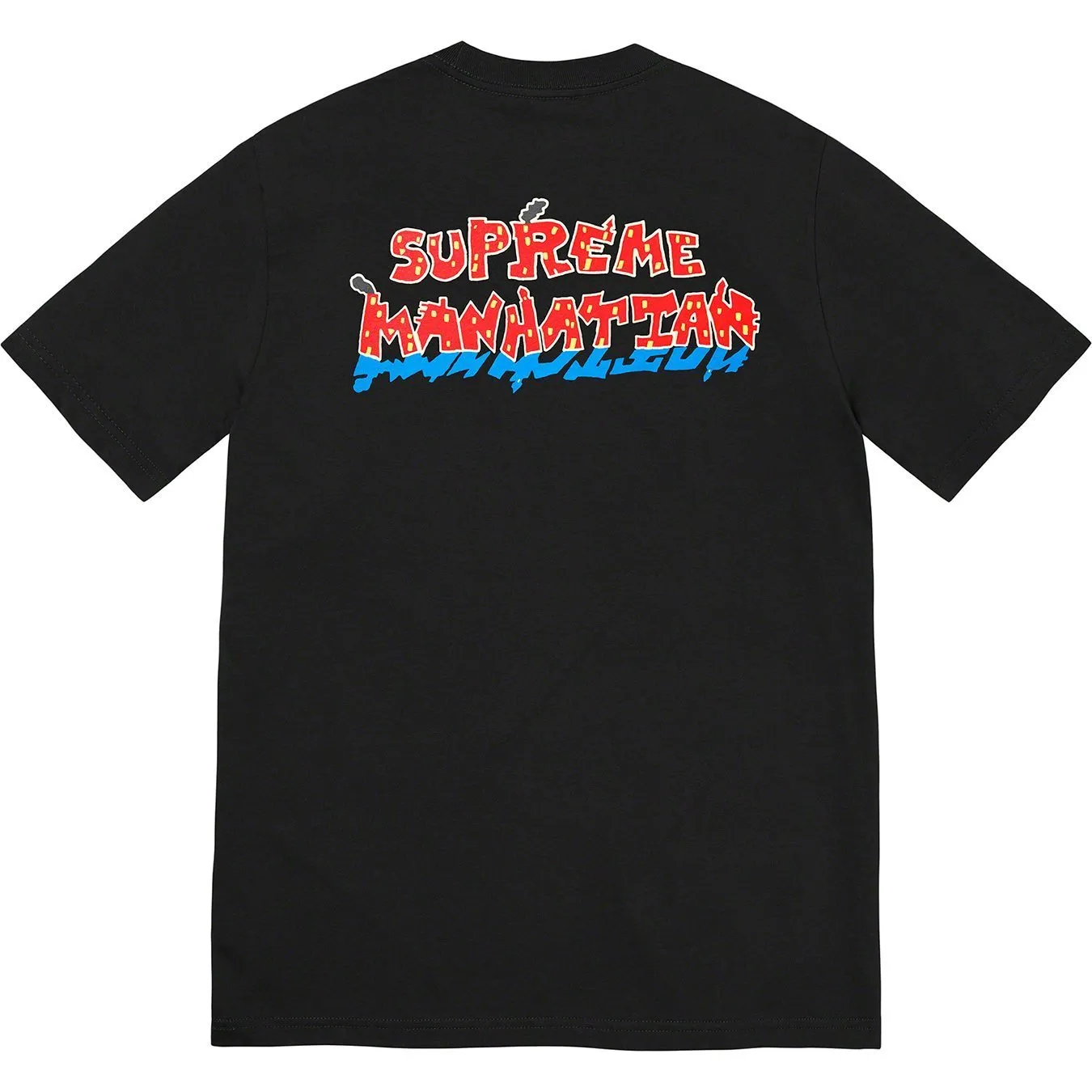 Supreme  |Unisex Street Style U-Neck Plain Cotton Short Sleeves Logo