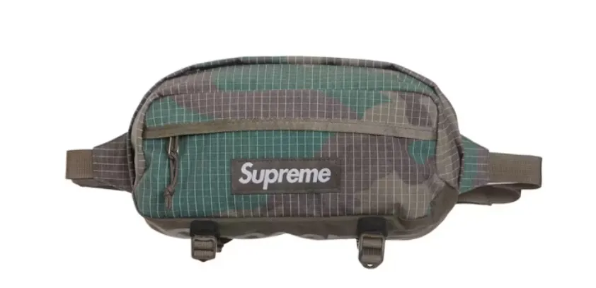 Supreme Waist Bag (SS24) Woodland camo