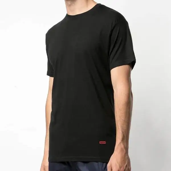 SUPREME X HANES Tagless Tee Black (Pack of 3)