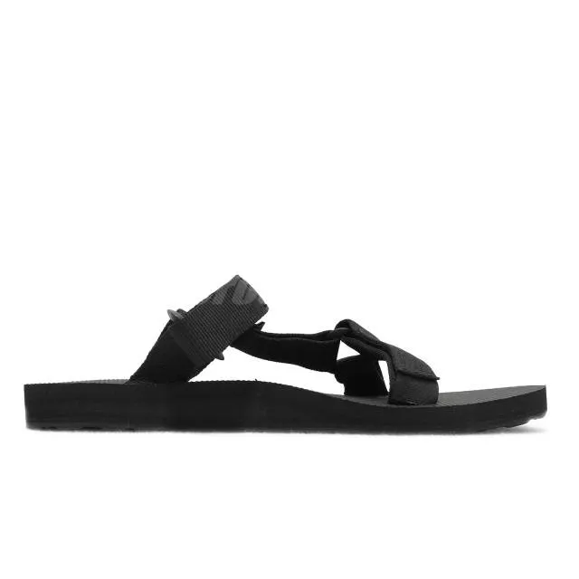 Teva w universal slide black women strap slip on summer sandals 1124230-blk