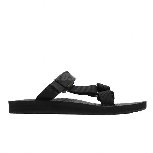 Teva w universal slide black women strap slip on summer sandals 1124230-blk