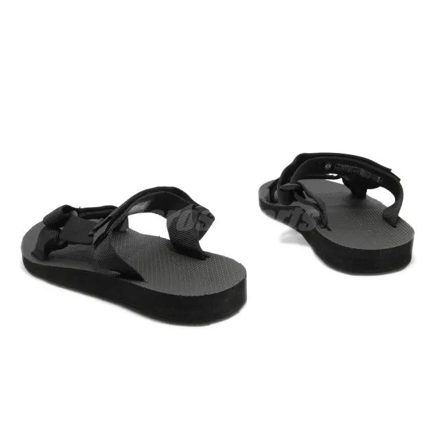 Teva w universal slide black women strap slip on summer sandals 1124230-blk