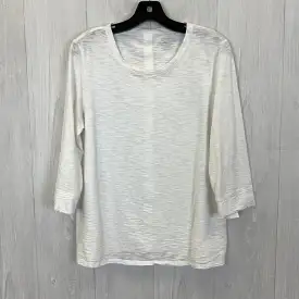 Top 3/4 Sleeve Basic By Chicos  Size: M