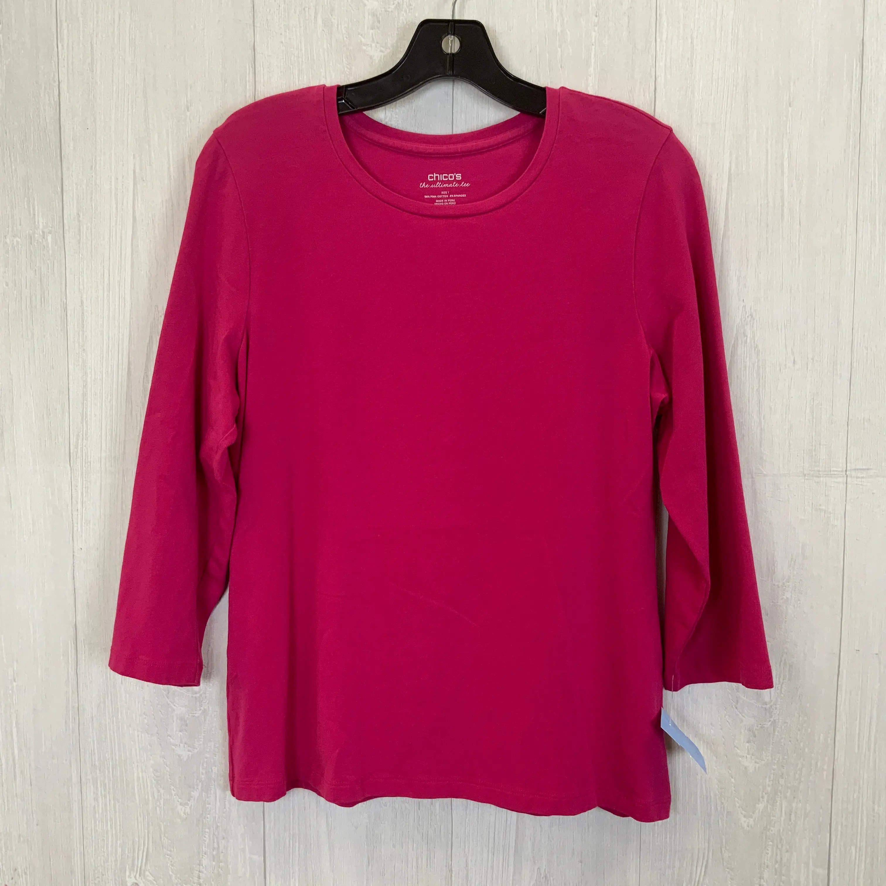 Top Long Sleeve Basic By Chicos  Size: M