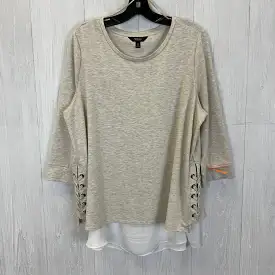 Top Long Sleeve By Simply Vera  Size: Xl