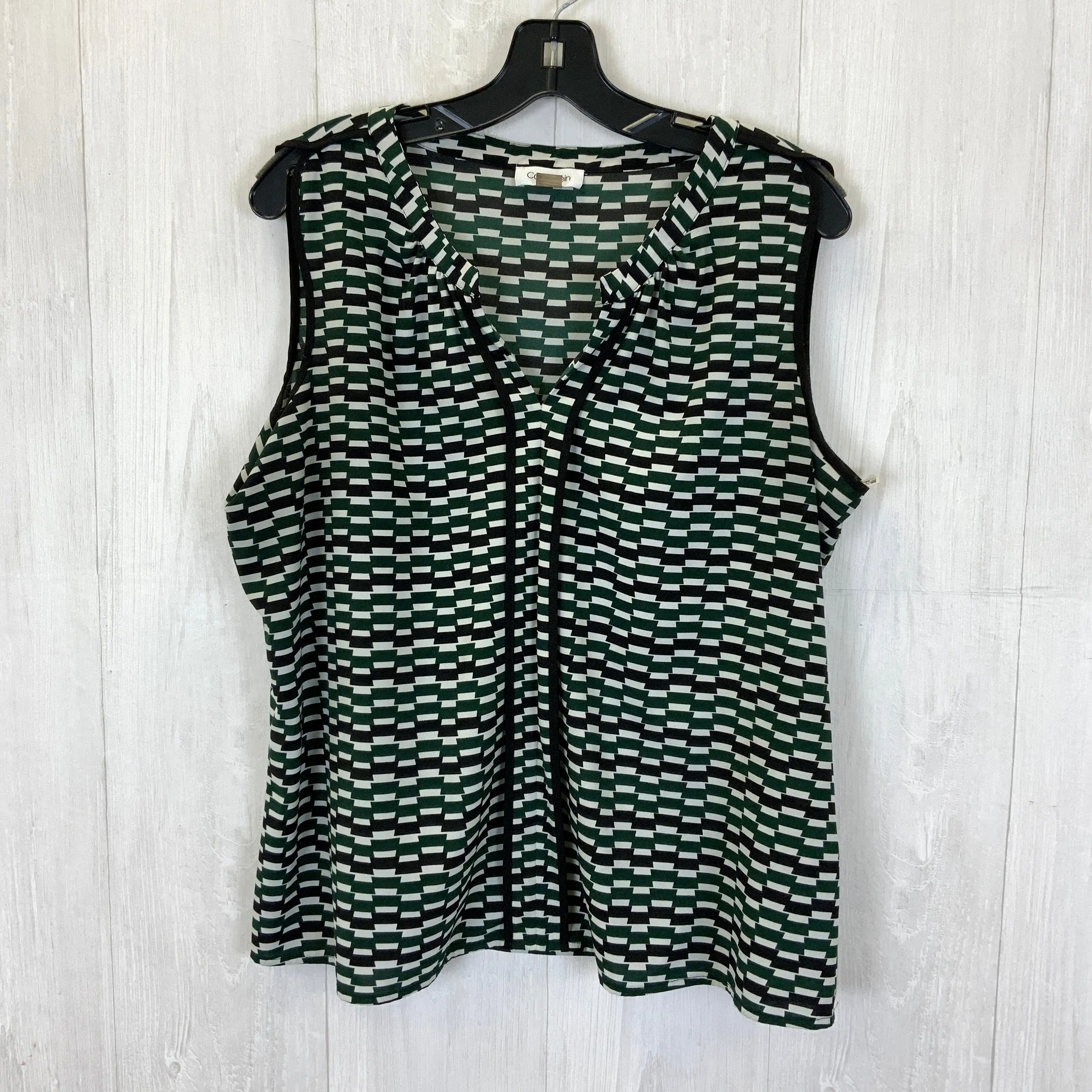 Top Sleeveless By Calvin Klein  Size: Xl