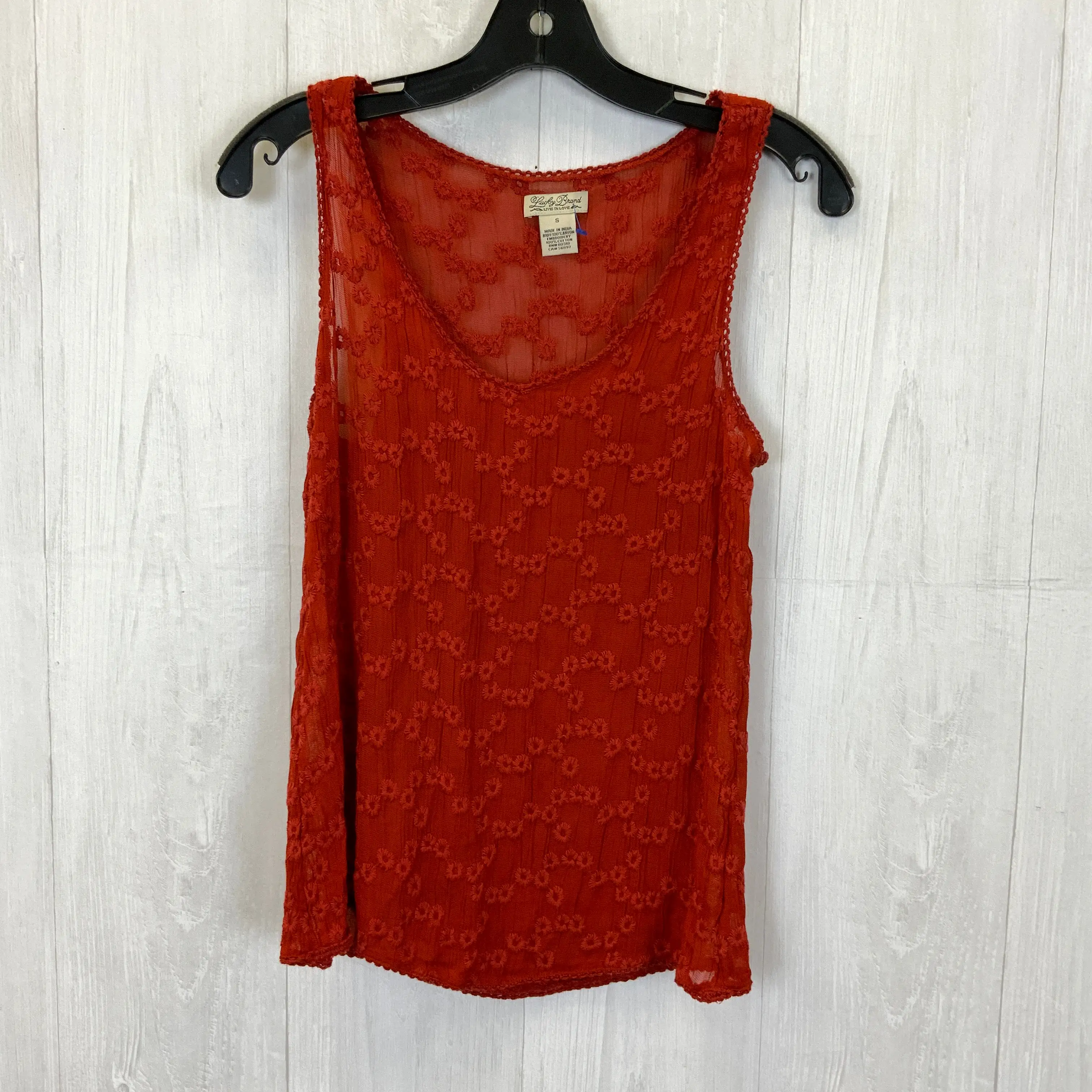 Top Sleeveless By Lucky Brand  Size: S