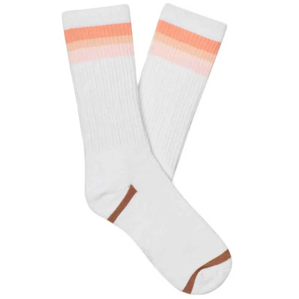 UGG Clare 3 Stripe Crew Socks Beachwood (Women's)