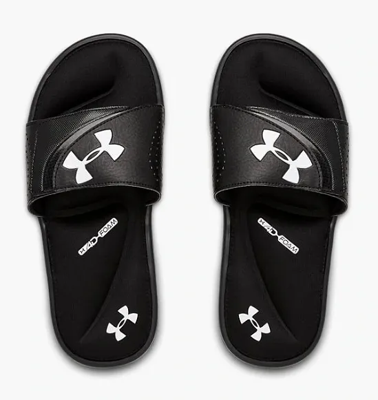 Under Armour Black/White Ignite VI Slide