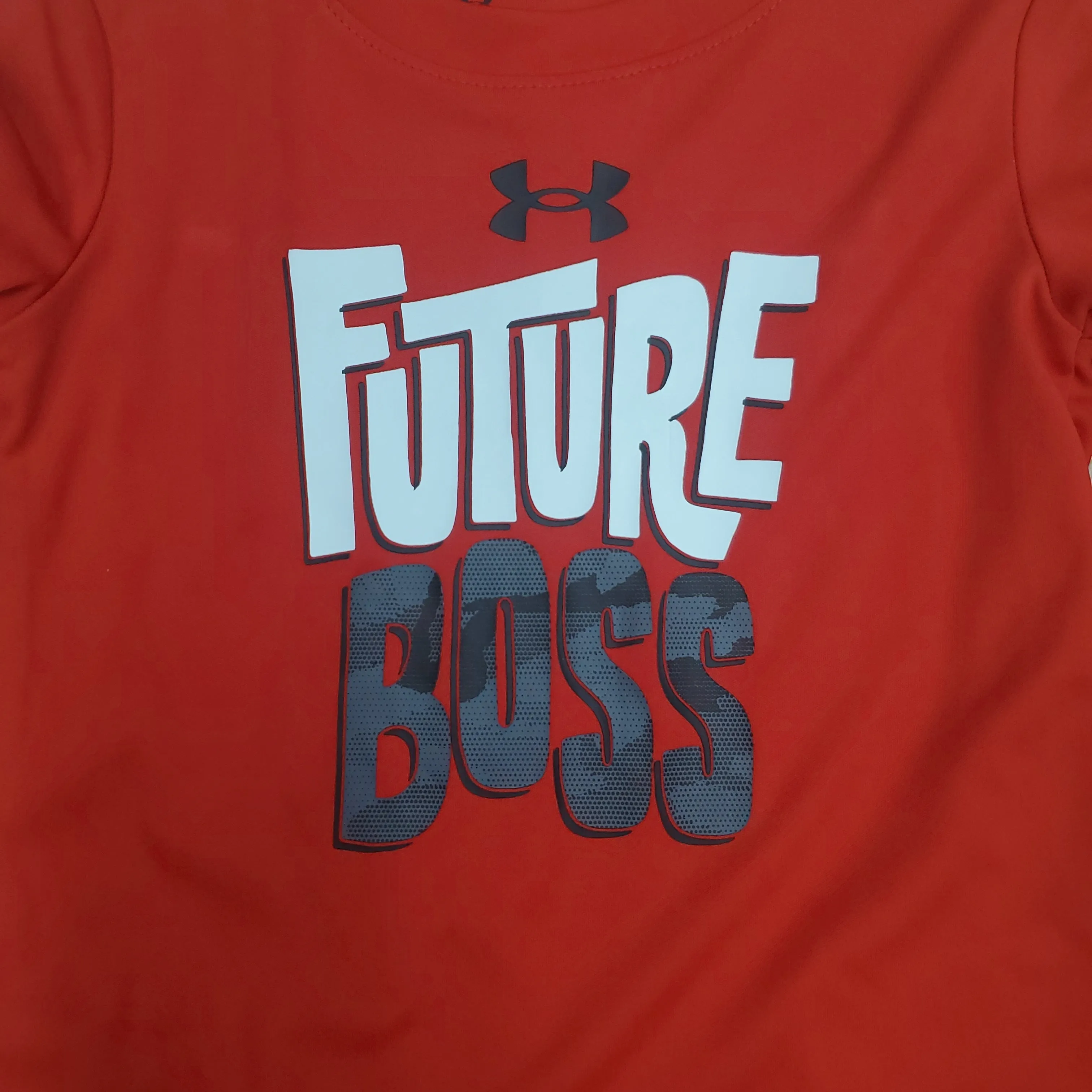 UNDER ARMOUR FUTURE BOSS RED 2PC SET