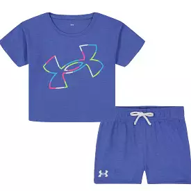 Under Armour Kids Baja Blue Jersey Short Set