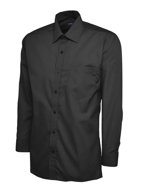 Uneek Clothing Mens Poplin Full Sleeve Shirt