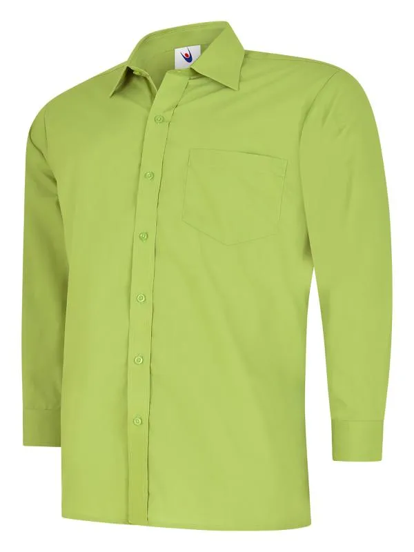 Uneek Clothing Mens Poplin Full Sleeve Shirt